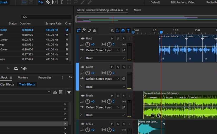 Learning Journal –&nbsp;Podcasting