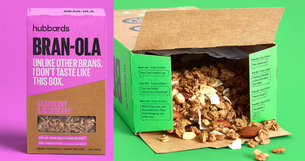Bran-ola packaging