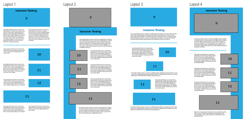 thesis layout concepts
